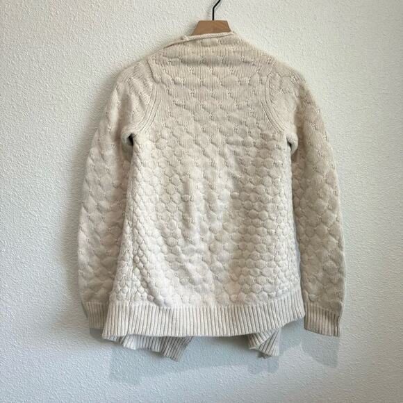 Zadig & Voltaire Daphne Women's Small Cardigan Quilted Knit Alpaca Blend Open - Picture 9 of 11